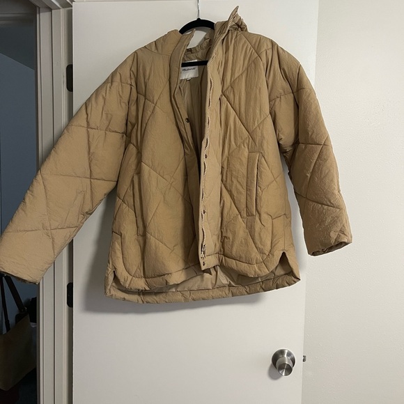 Madewell Holland Quilted Puffer Parka Jacket - Picture 4 of 5